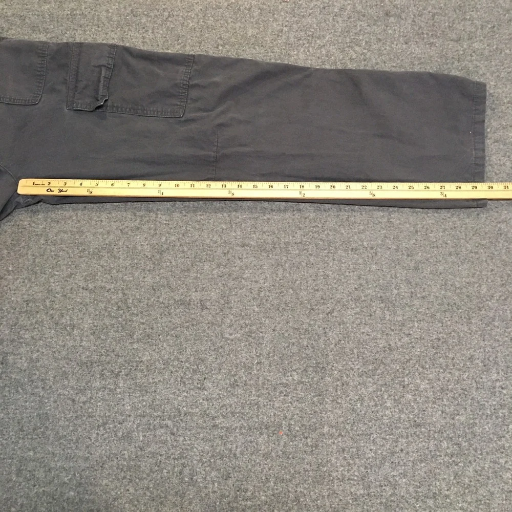 No Boundaries Cargo Pants Women Size S 4-6 Gray Utility Straight Leg Cotton